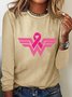 Breast Cancer Woman Long Sleeve Shirt