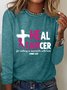 Heal Cancer  Breast Cancer Awareness Month Long Sleeve Shirt