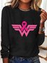 Breast Cancer Woman Long Sleeve Shirt