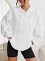 Casual Hoodie Plain Hoodie