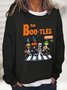 The Boo-tles Parody Halloween Trick Or Treat Casual Sweatshirt