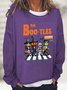 The Boo-tles Parody Halloween Trick Or Treat Casual Sweatshirt