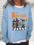 The Boo-tles Parody Halloween Trick Or Treat Casual Sweatshirt