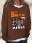 The Boo-tles Parody Halloween Trick Or Treat Casual Sweatshirt