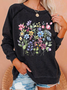 Women's wildflowers Casual Sweatshirt