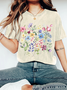 Women's Wildflowers Vintage Distressed Shirt