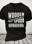 Wooden Spoon Survivor Cotton T-Shirt