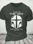 This Is The Way John 14 6 Christian Cotton T-Shirt