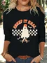 Halloween Creep it Real  Sarcastic Long sleeve Shirt