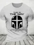 This Is The Way John 14 6 Christian Cotton T-Shirt