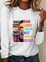 Ban Liars And Crooks Not History And Books Book Lovers Casual Long Sleeve Shirt