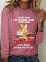 The Reason I'm Old And Wise Is Because I Read Books When I Was Young And Stupid Book Lovers Casual Long Sleeve Shirt