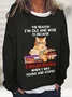 The Reason I'm Old And Wise Is Because I Read Books When I Was Young And Stupid Book Lovers Casual Sweatshirt