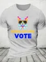 Childless Cat Ladies Vote Cotton T-Shirt