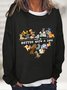 Comfort Colors Life Is Better With Dogs Casual Sweatshirt