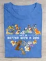 Comfort Colors Life Is Better With Dogs Cotton T-shirt