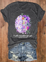 Women's I Will Remember For You Alzheimer's Awareness Tee