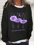 Dementia Awareness Casual Sweatshirt