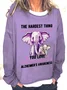 Alzheimer's Disease Casual Sweatshirt