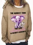 Alzheimer's Disease Casual Sweatshirt