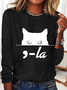 La Cat Lover Kamala Harris Long sleeve Shirt