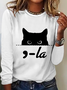 La Cat Lover Kamala Harris Long sleeve Shirt