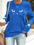 Funny Cat Casual Sweatshirt