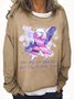 You May Not Remember But I Will Never Forget, Alzheimer Awareness Casual Sweatshirt