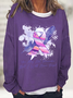 You May Not Remember But I Will Never Forget, Alzheimer Awareness Casual Sweatshirt