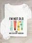 I'm Not Old I'm Mid Century Modern Casual Long Sleeve Shirt