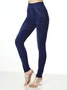 Plain Tight Casual High Elasticity Leggings