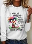 Funny Sarcastic Casual Long Sleeve Shirt