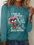 Funny Sarcastic Casual Long Sleeve Shirt