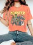 Retro Halloween Monster Mash Vintage Distressed Shirt