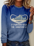 Women's I Understand The Assignment Casual Printed Long Sleeve T-Shirt