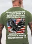 Legal Gun Owners Have Over 200m Guns And 12 Trillion Rds Of Ammo Technology Type Tech Seriously People If We Were A Problem You'd Know It Back Cotton T-Shirt