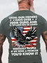 Legal Gun Owners Have Over 200m Guns And 12 Trillion Rds Of Ammo Technology Type Tech Seriously People If We Were A Problem You'd Know It Back Cotton T-Shirt