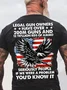 Legal Gun Owners Have Over 200m Guns And 12 Trillion Rds Of Ammo Technology Type Tech Seriously People If We Were A Problem You'd Know It Back Cotton T-Shirt