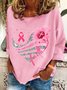 Breast Cancer Bundle In October We Wear Pink Casual Sweatshirt