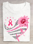 Breast Cancer Bundle In October We Wear Pink Cotton T-Shirt