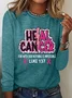 Heal Cancer Svg Png, Breast Cancer Warrior Christian Casual Long Sleeve Shirt