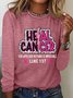 Heal Cancer Svg Png, Breast Cancer Warrior Christian Casual Long Sleeve Shirt