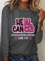 Heal Cancer Svg Png, Breast Cancer Warrior Christian Casual Long Sleeve Shirt