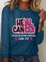 Heal Cancer Svg Png, Breast Cancer Warrior Christian Casual Long Sleeve Shirt