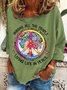 Hippie All The People Casual Sweatshirt