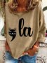 Cat Comma La Kamala 2024 Casual Sweatshirt