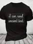 Ancient Text Cotton T-shirt