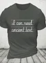 Ancient Text Cotton T-shirt