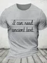 Ancient Text Cotton T-shirt