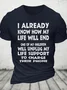 One Of My Children Will Unplug My Life Support To Charge Their Phone Cotton T-shirt